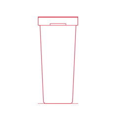 Objects Kitchen Trash Cans Ikea Hallbar Bin Large Tracing Svg Vector, Free Vectors File
